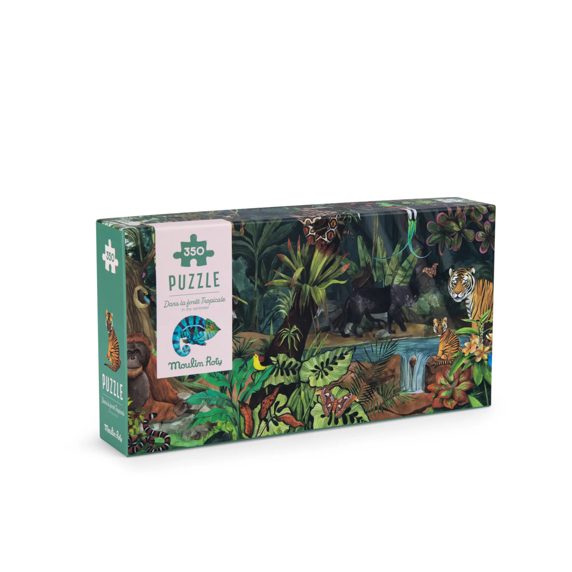 Moulin Roty Multicoloured Tropical Forest Puzzle - 350 Pieces
