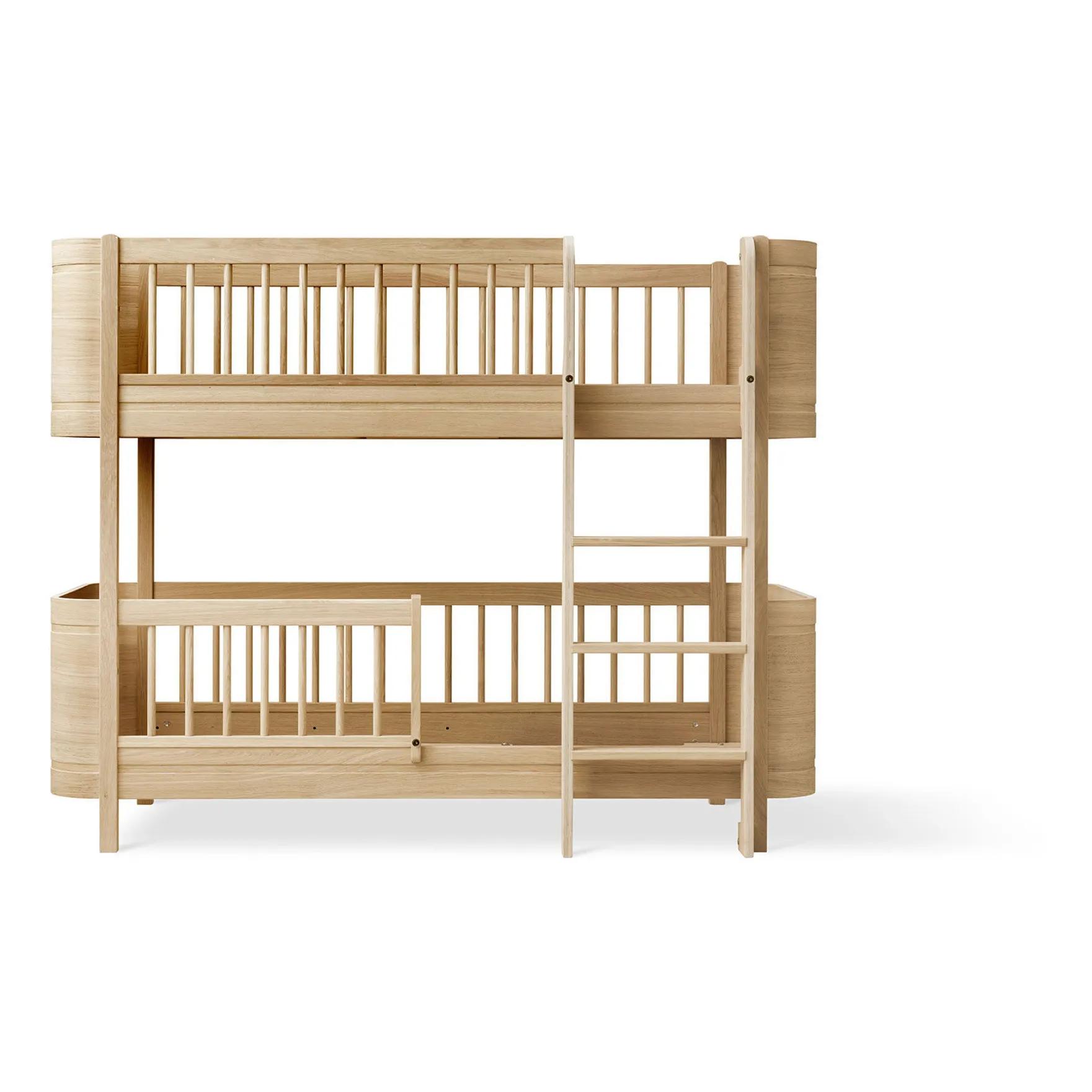 Oliver Furniture Oak Wood Mini+ Semi-High Bunk Bed