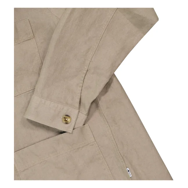 Olav 1196 Linen Jacket | Oatmeal