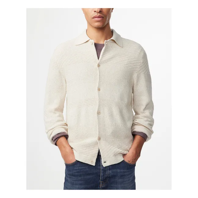 Veste Troy 6575 Coton et Lin | Naturel