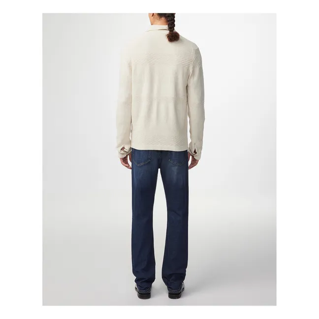 Veste Troy 6575 Coton et Lin | Naturel