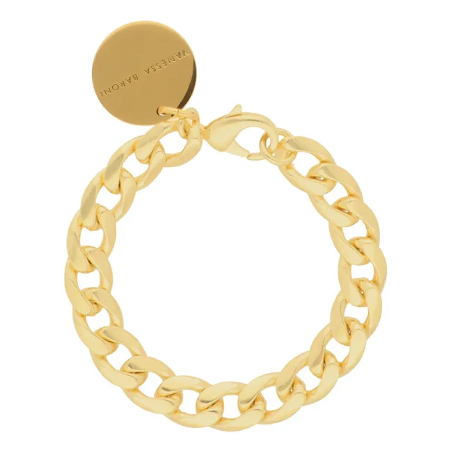 Compressed bracelet | Gold