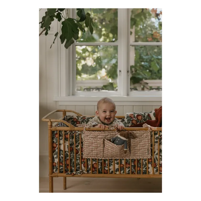 Pochette pour lit bébé Checks | Sienne