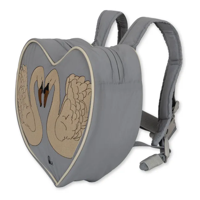 Storm Heart Backpack | Grey blue