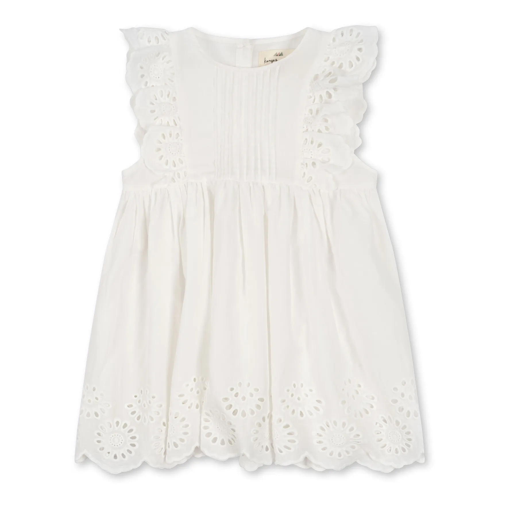 Robe Posey Coton Bio | Blanc- Image produit n°0