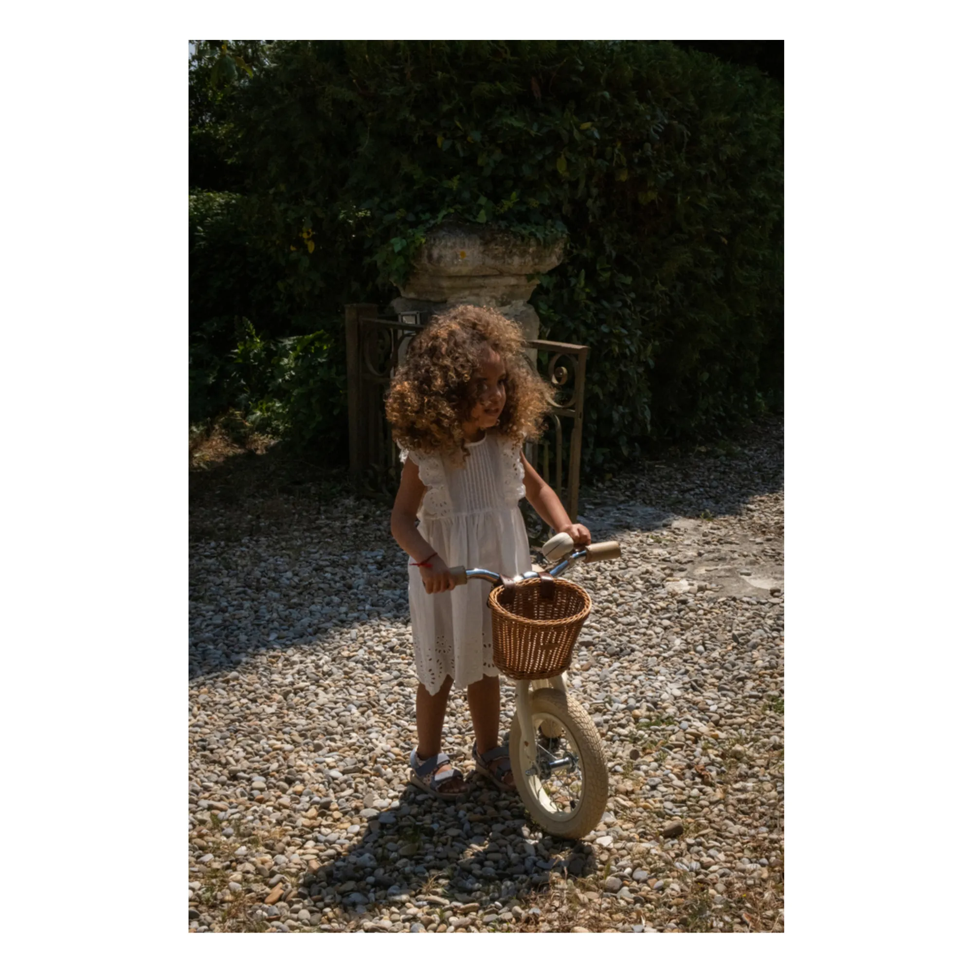 Robe Posey Coton Bio | Blanc- Image produit n°1