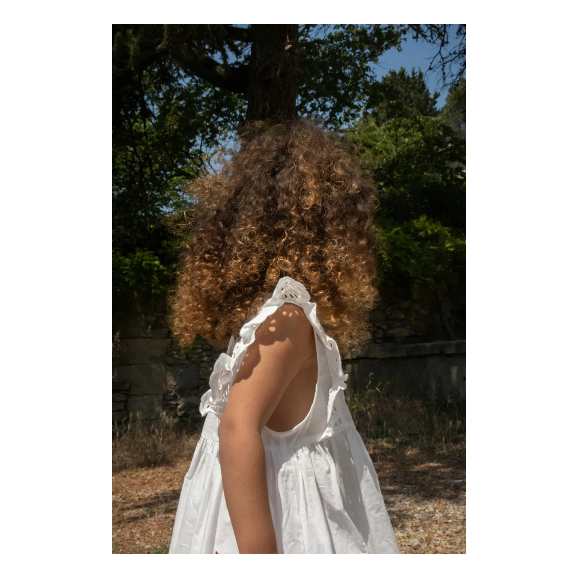 Robe Posey Coton Bio | Blanc- Image produit n°2