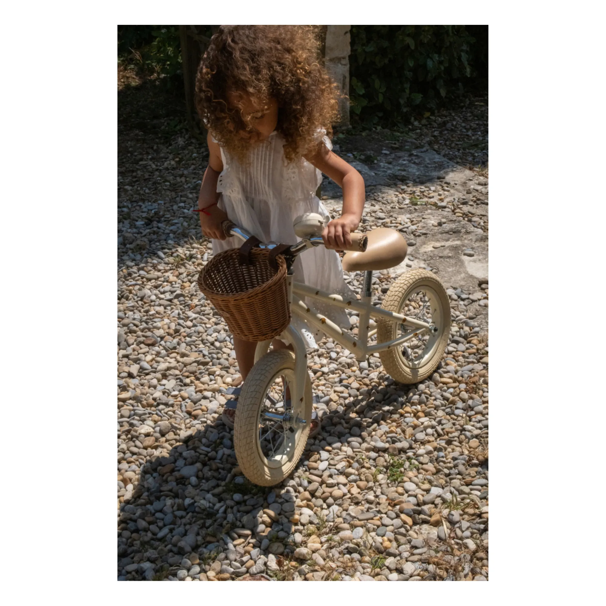 Robe Posey Coton Bio | Blanc- Image produit n°3