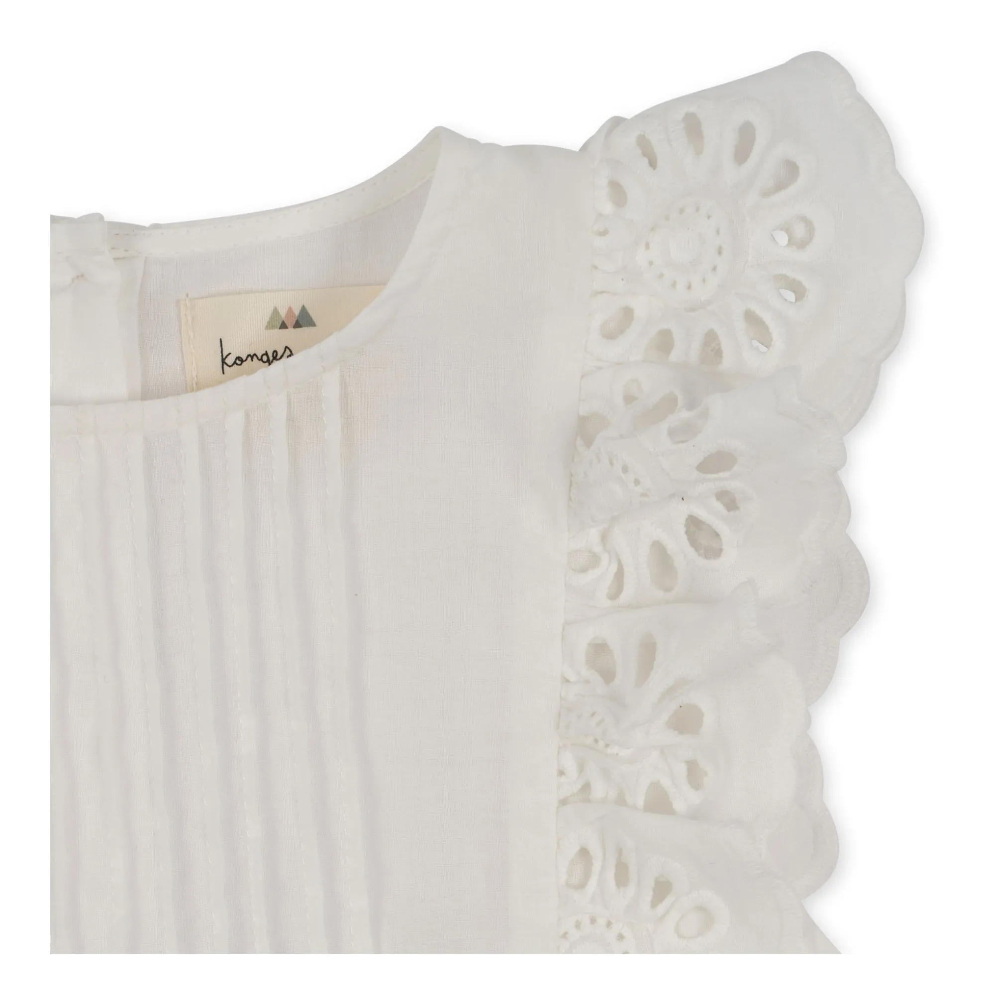 Robe Posey Coton Bio | Blanc- Image produit n°7