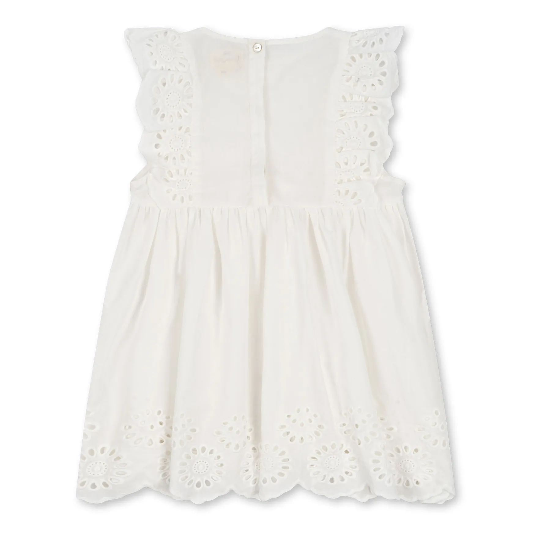 Robe Posey Coton Bio | Blanc- Image produit n°8