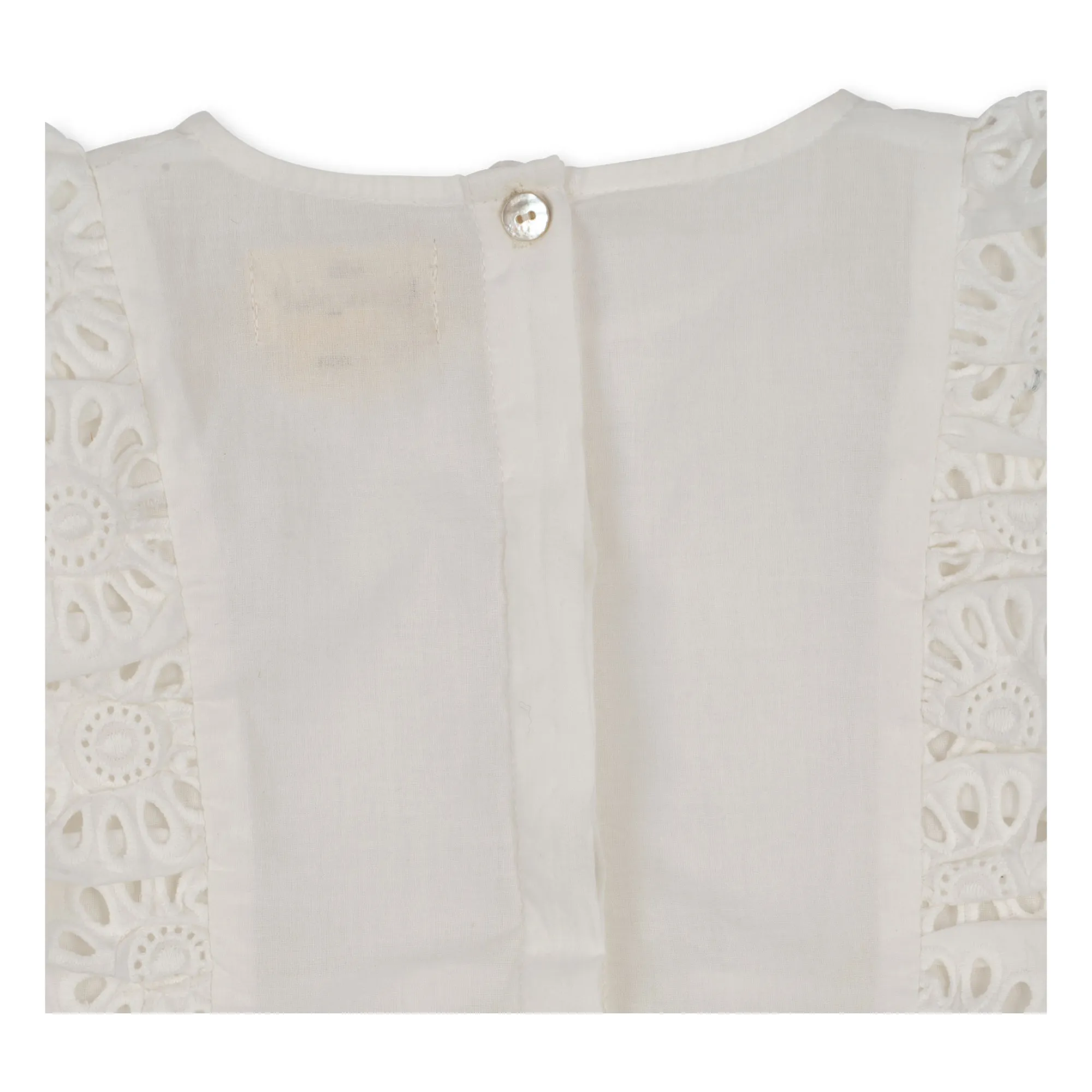 Robe Posey Coton Bio | Blanc- Image produit n°9