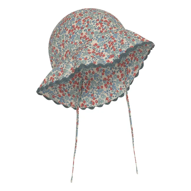 Sombrero de algodón orgánico Verbena | Azul