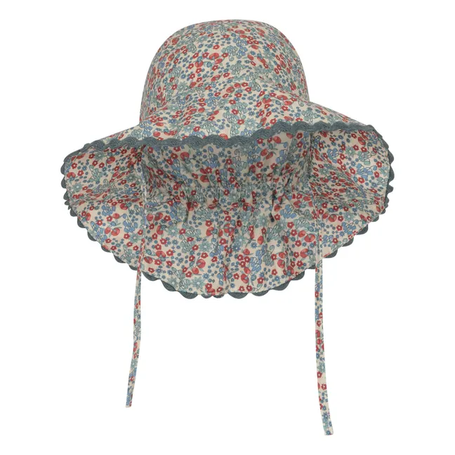 Sombrero de algodón orgánico Verbena | Azul