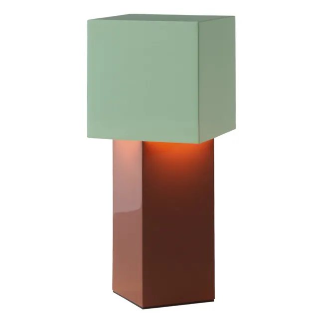 Lámpara de mesa pivotante | Verde Menta