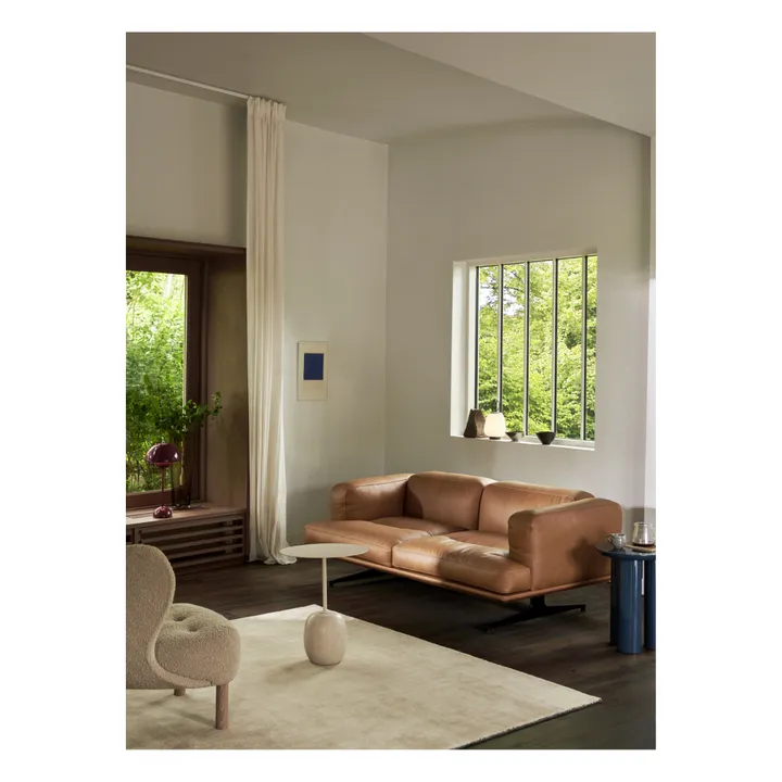 Canapé Inland AV22 en cuir noble | Cognac- Image produit n°1