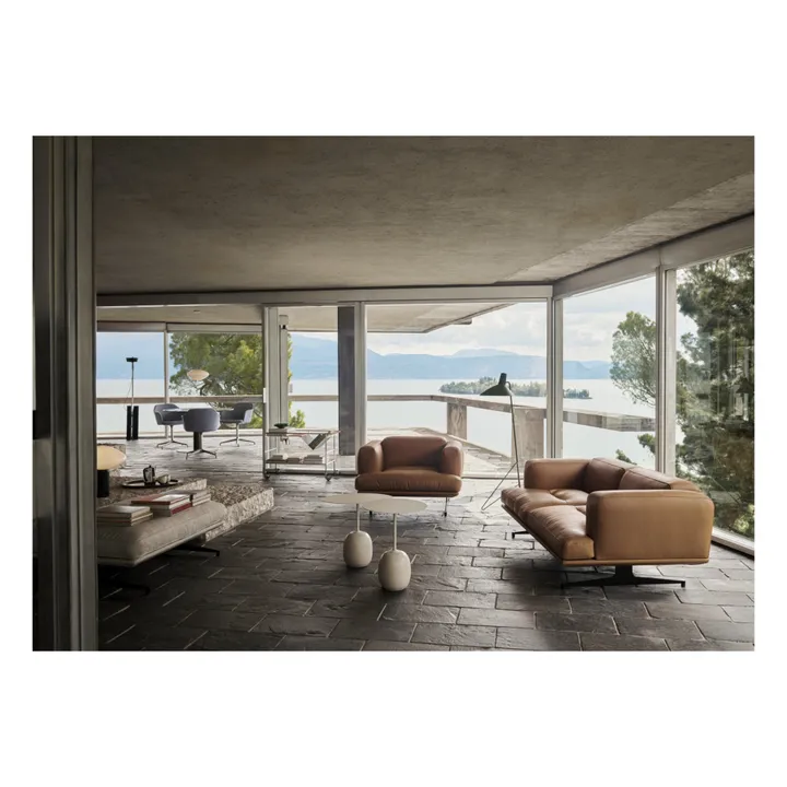 Canapé Inland AV22 en cuir noble | Cognac- Image produit n°5