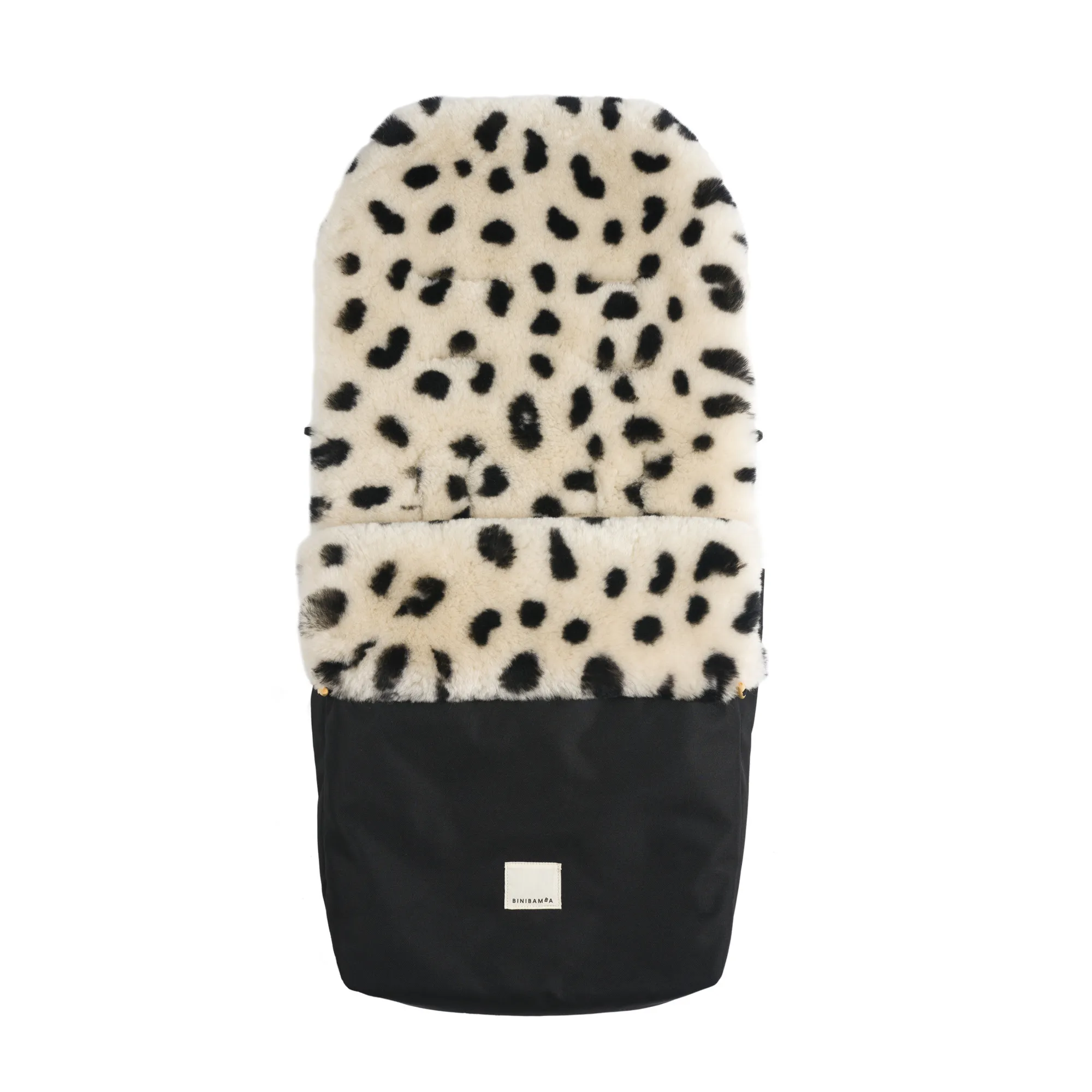 BINIBAMBA - Schlafsack aus Lammfell - Leopard | Smallable