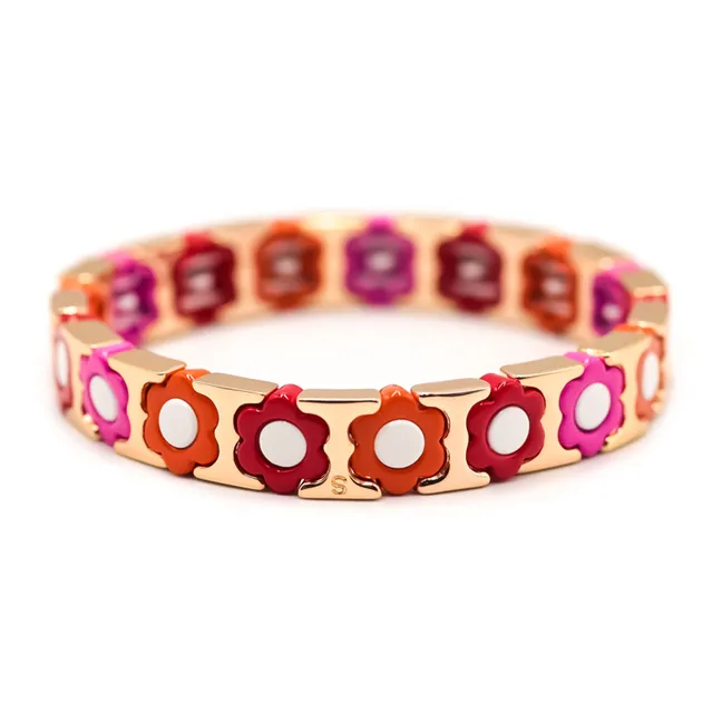 Vintage Coachella bracelet | Candy pink