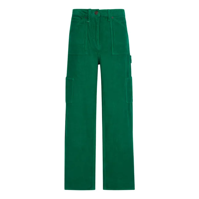 Paolan Corduroy Trousers | Green
