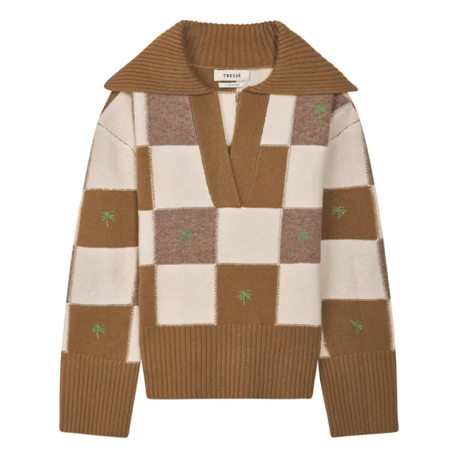 Pull Multi Laine | Beige