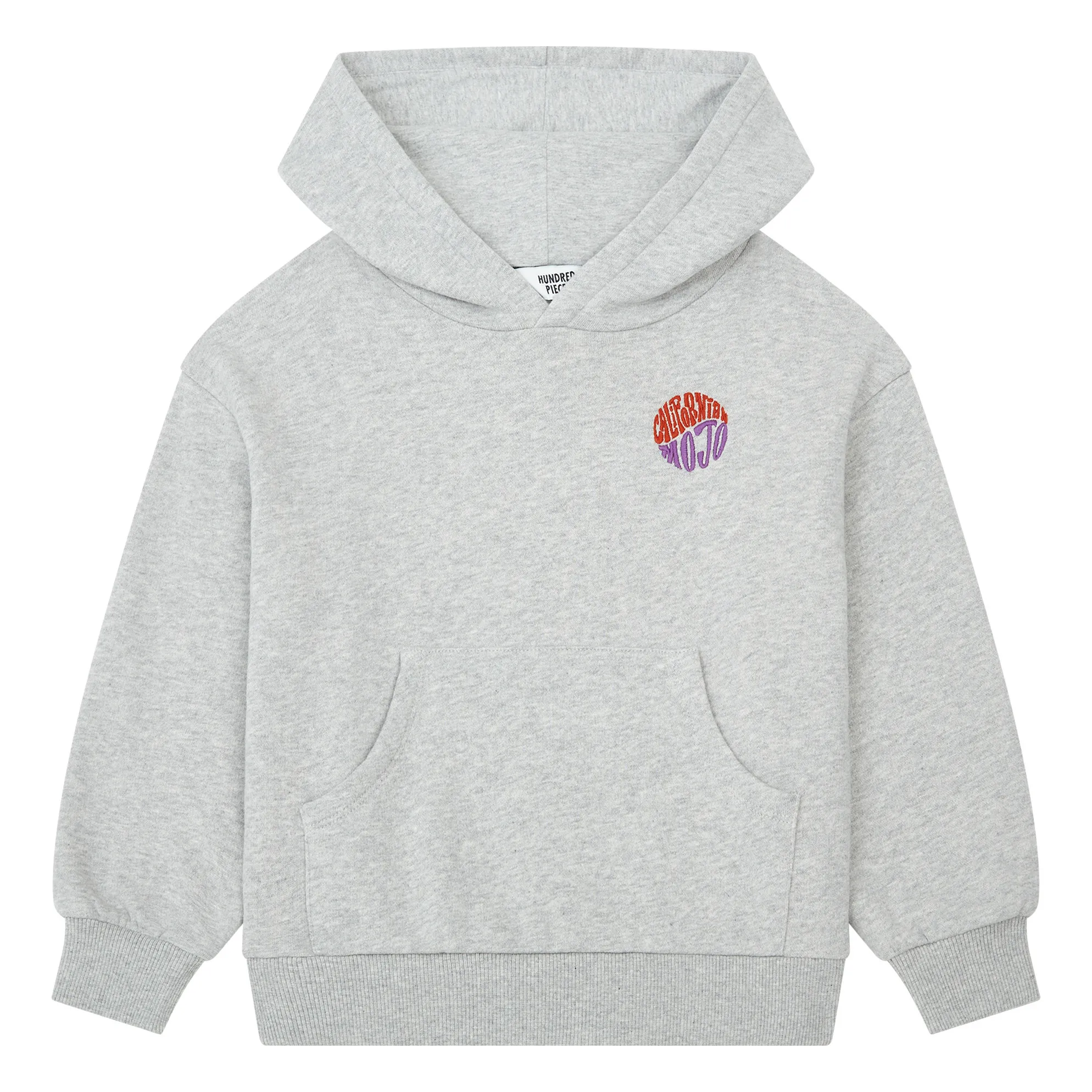 Hundred Pieces Heather Grey Organic Cotton Hoodie