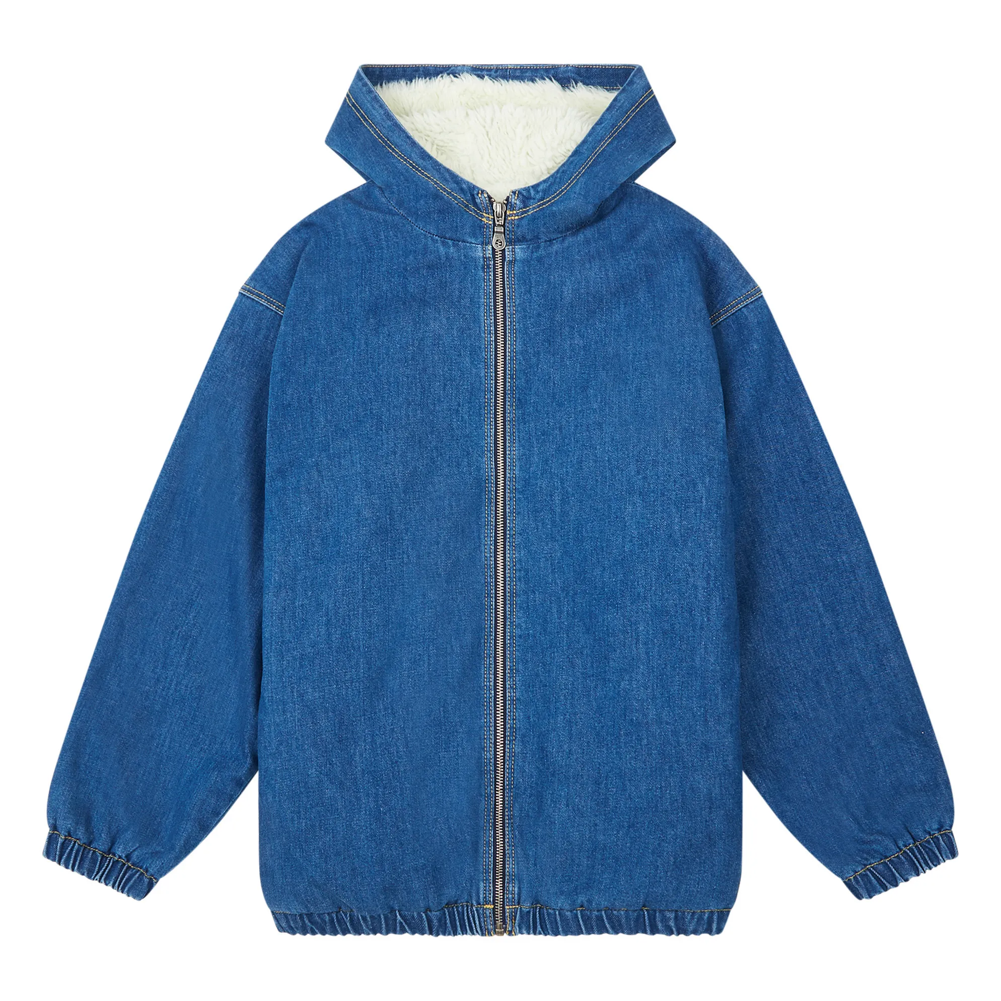 Hundred Pieces Denim Blue Denim Jacket