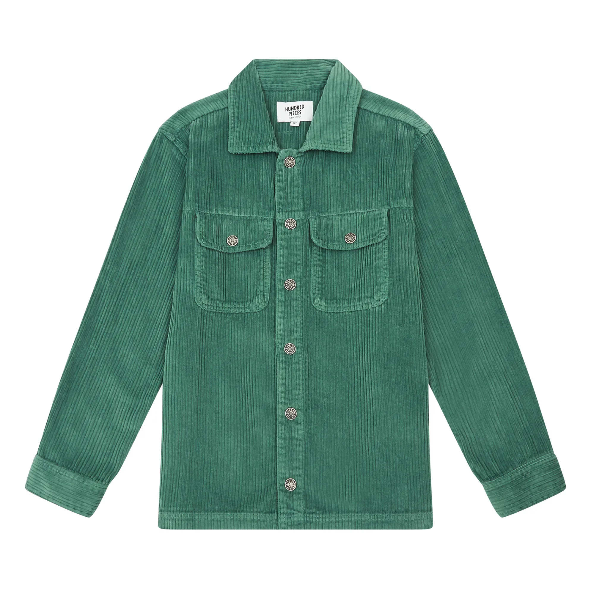 Hundred Pieces Green Velvet Organic Cotton Shirt