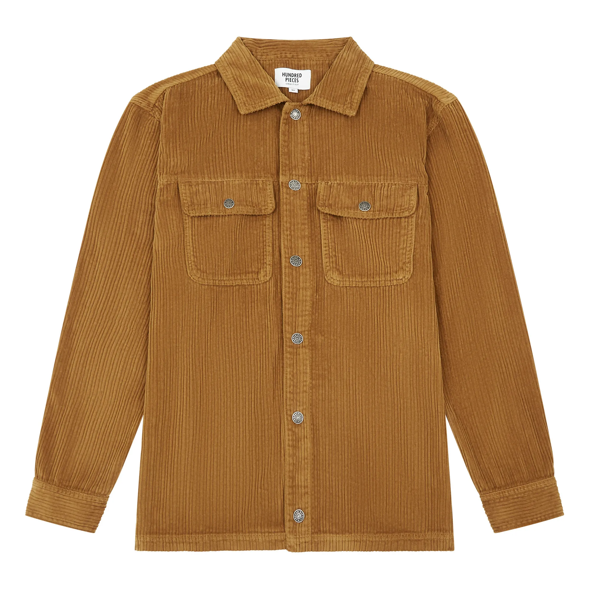 Hundred Pieces Brown Velvet Organic Cotton Shirt