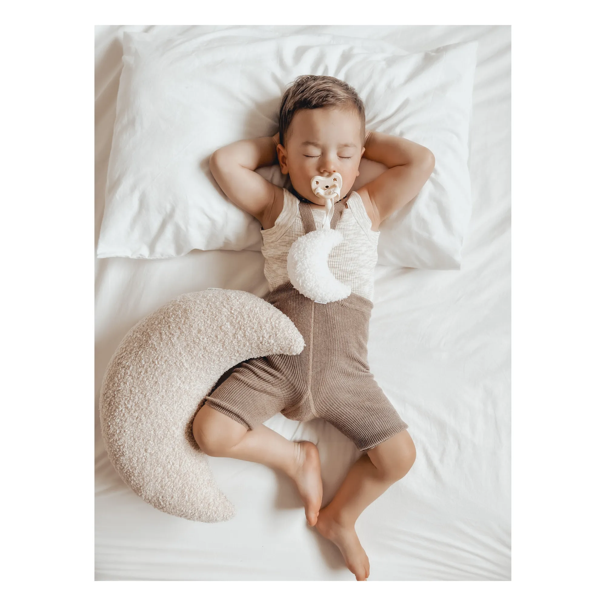 Hevea - Tétines rondes en caoutchouc naturel - Lot de 2 (Hevea) - Image 2