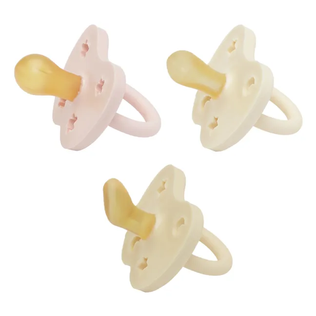 Set of 3 Pacifiers Discovery Pack | Powder pink