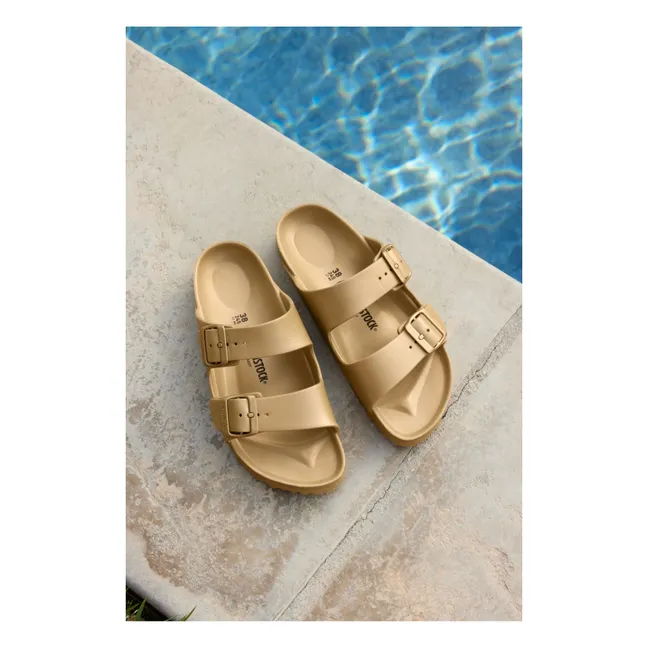 Arizona EVA Sandalen Schmale Schuhe | Gold