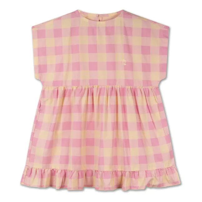 Checked Dress | Pink