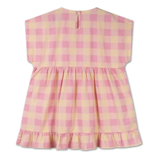 Checked Dress | Pink