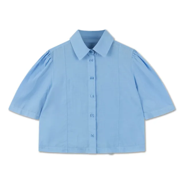Camicia in cotone biologico | Azzurro
