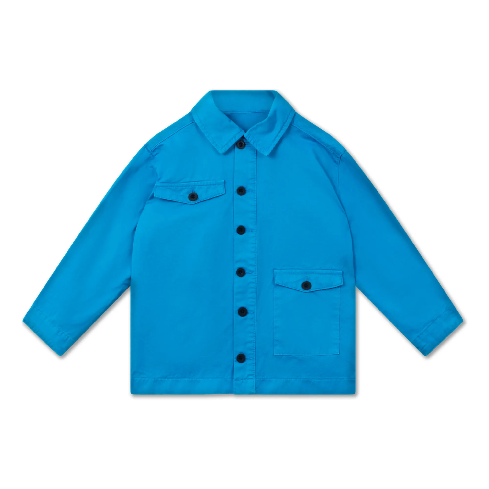 Repose Ams Blue Organic Cotton Cargo Jacket