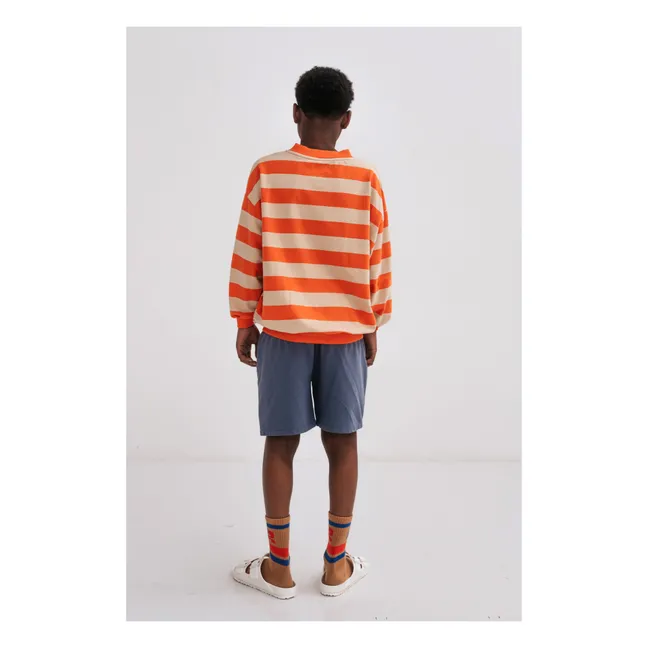 Evergreen Organic Cotton Sweatshirt | Orange