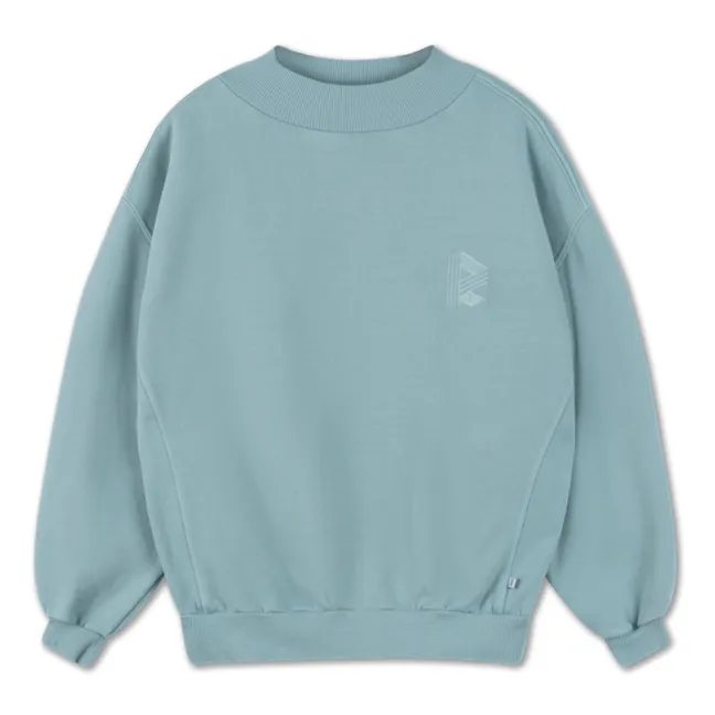 Sweatshirt aus Bio-Baumwolle Comfy | Hellblau