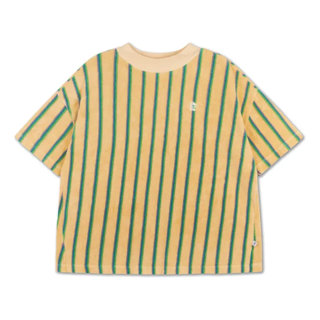 Organic Pop Sponge T-Shirt | Mustard
