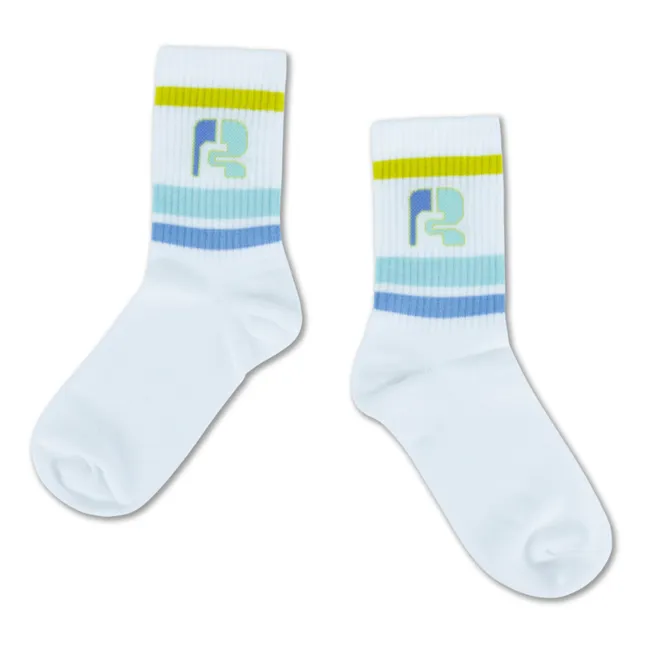 Logo Socks | White