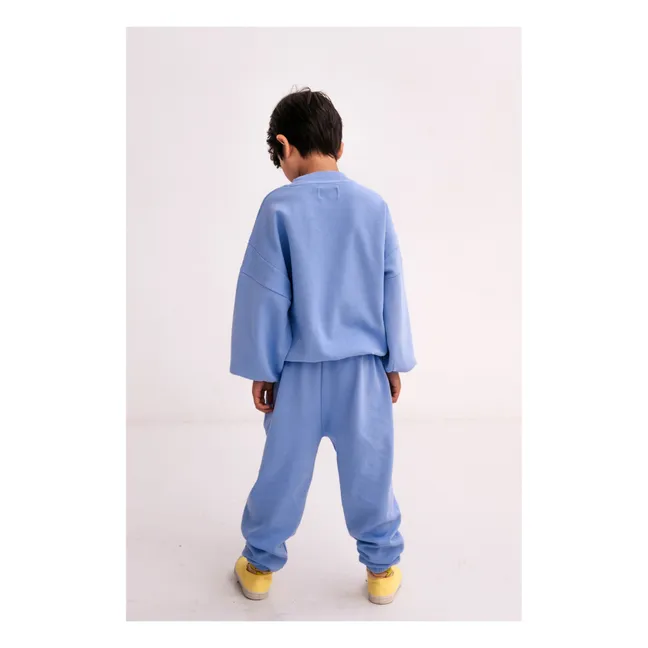 Pantaloni Jogger in cotone bio | Blu