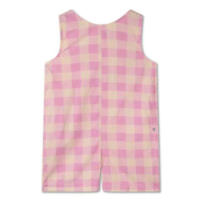 Organic Cotton Playsuit | Pink