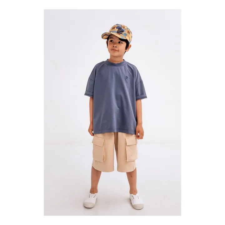 Short Molleton Bio Cargo | Beige- Image produit n°1