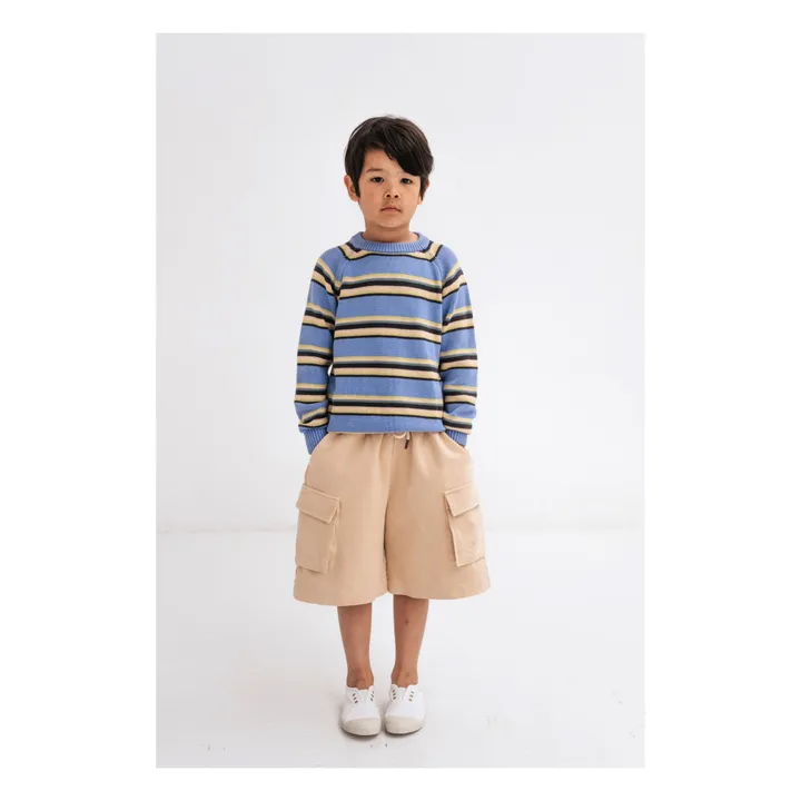 Short Molleton Bio Cargo | Beige- Image produit n°3