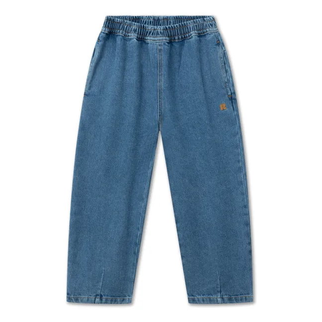Jeans aus recycelter Baumwolle 90'S | Blau