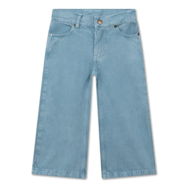 Jeans aus recycelter Baumwolle Höschen | Hellblau