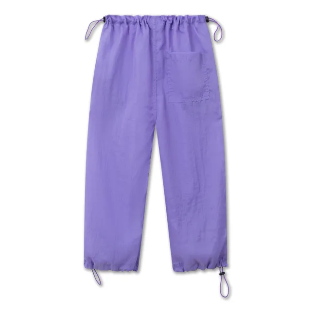 Upcycled Polyester Jogger | Purple