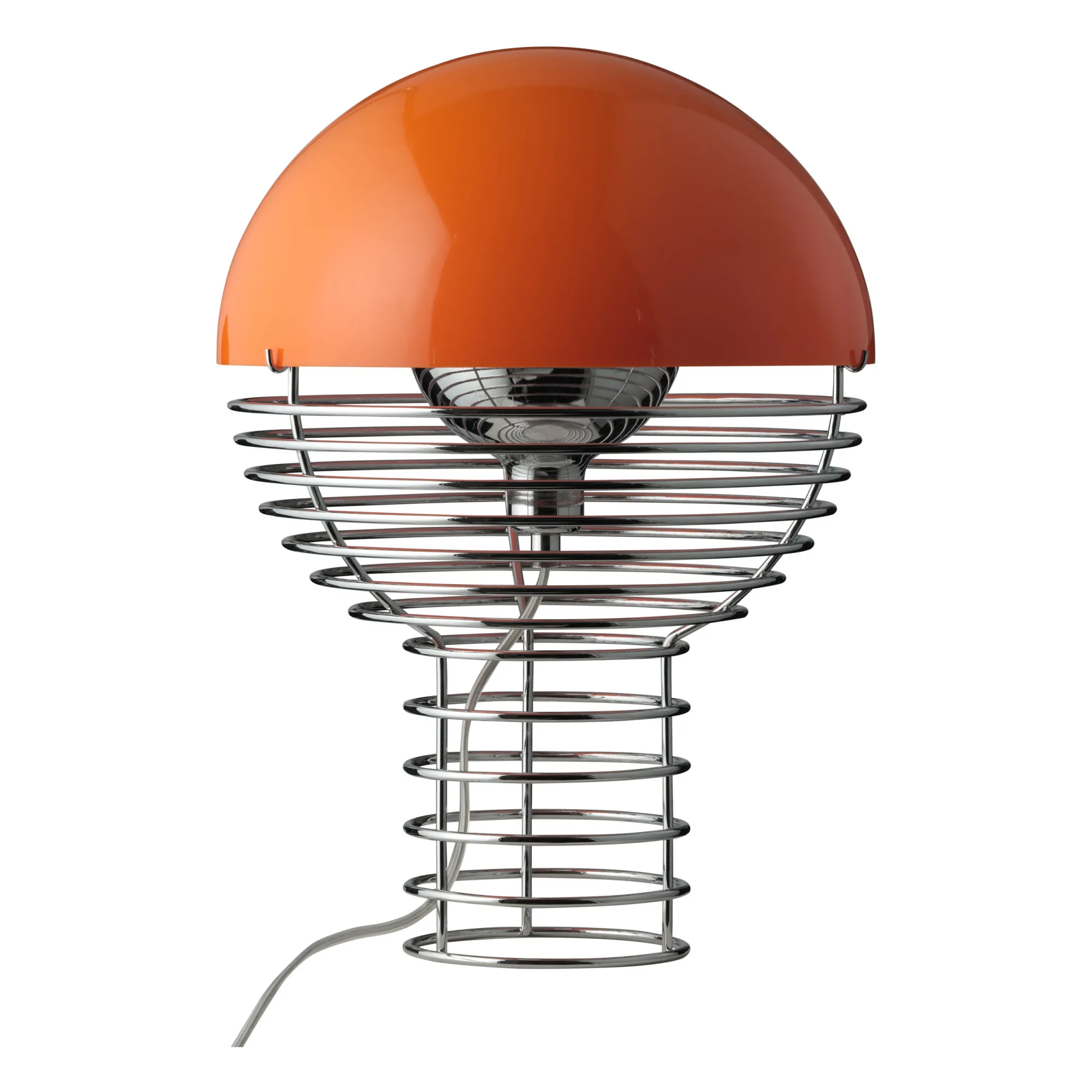 Lampe à poser Wire - Verner Panton | Orange- Image produit n°3