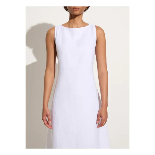 Kleid Nahna Maxi | Weiß