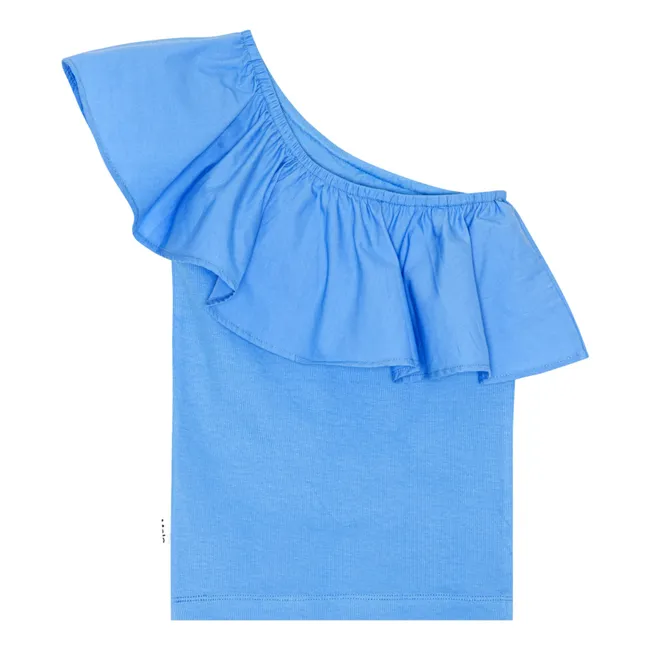 Rebecca Organic Cotton Top | Blue