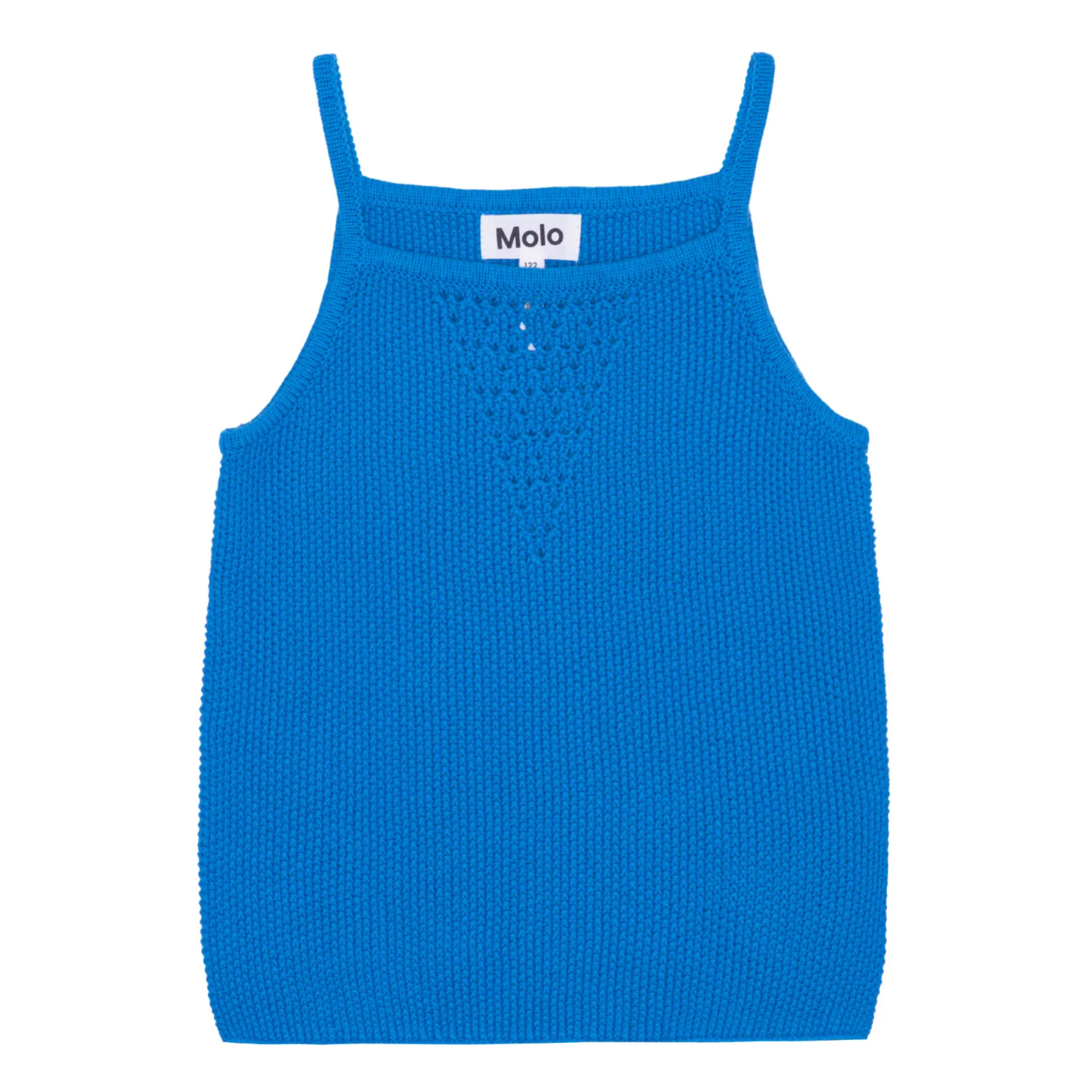 Molo Blue Ranita Mesh Tank Top